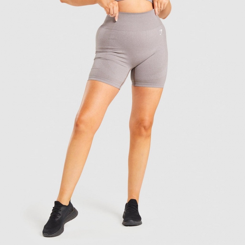 Σορτσ Gymshark Vital Seamless 2.0 Taupe Marl | 810JTICPO