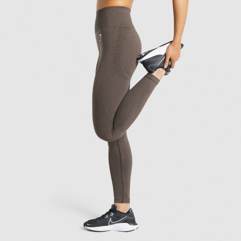 Κολαν Gymshark Vital Seamless 2.0 καφε | 248SBYKHM