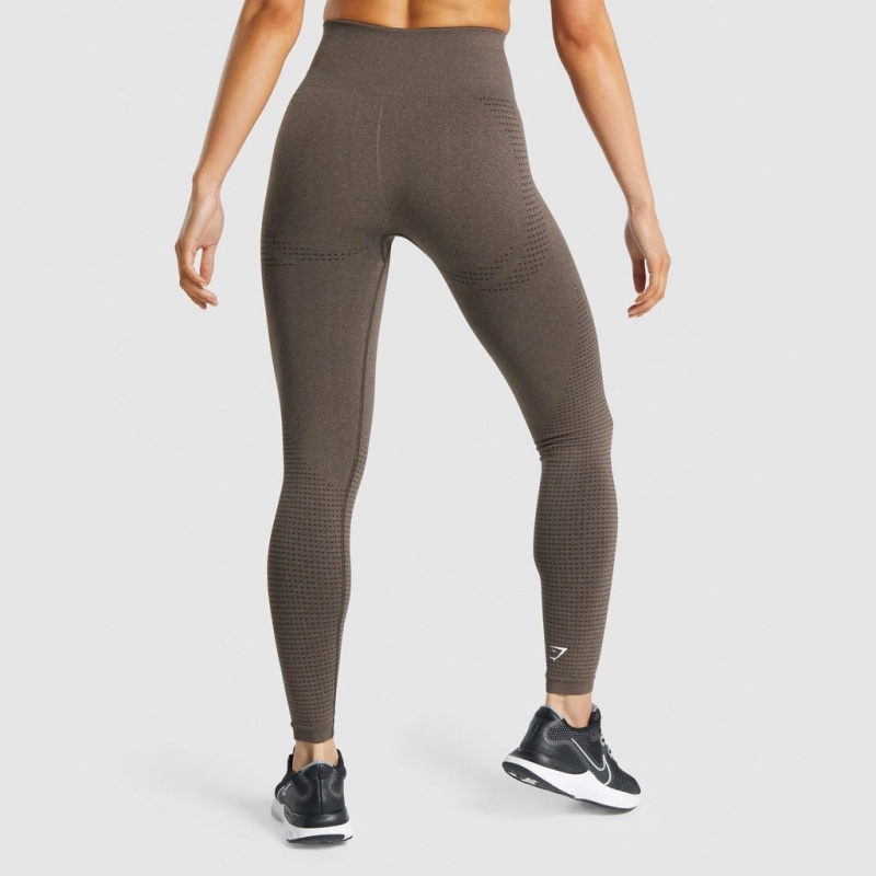 Κολαν Gymshark Vital Seamless 2.0 καφε | 248SBYKHM