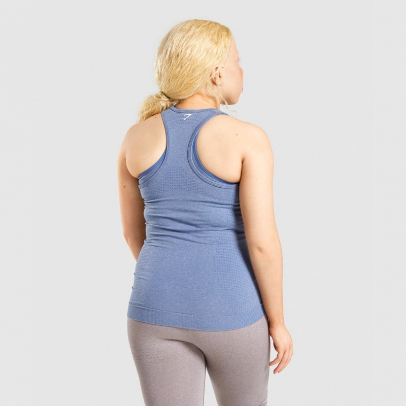 Γιλεκο Gymshark Vital Seamless 2.0 μπλε | 328YBCRTA