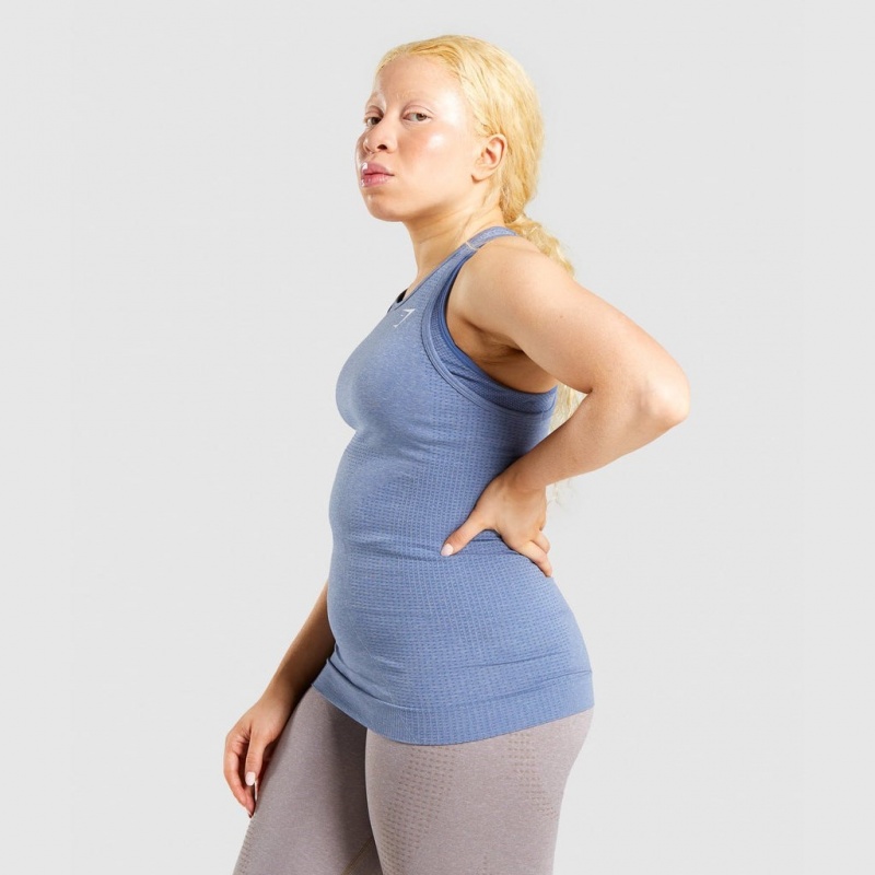 Γιλεκο Gymshark Vital Seamless 2.0 μπλε | 328YBCRTA