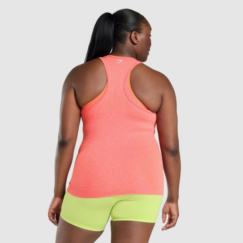 Γιλεκο Gymshark Vital Seamless 2.0 πορτοκαλι | 406SQMCGK