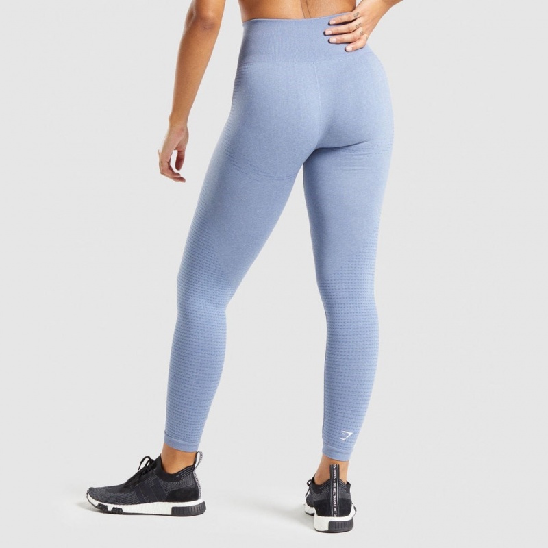 Κολαν Gymshark Vital Seamless 2.0 μπλε | 704HULQZV
