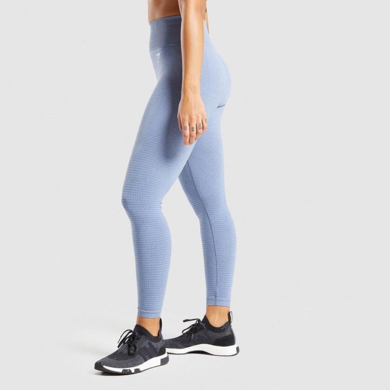 Κολαν Gymshark Vital Seamless 2.0 μπλε | 704HULQZV