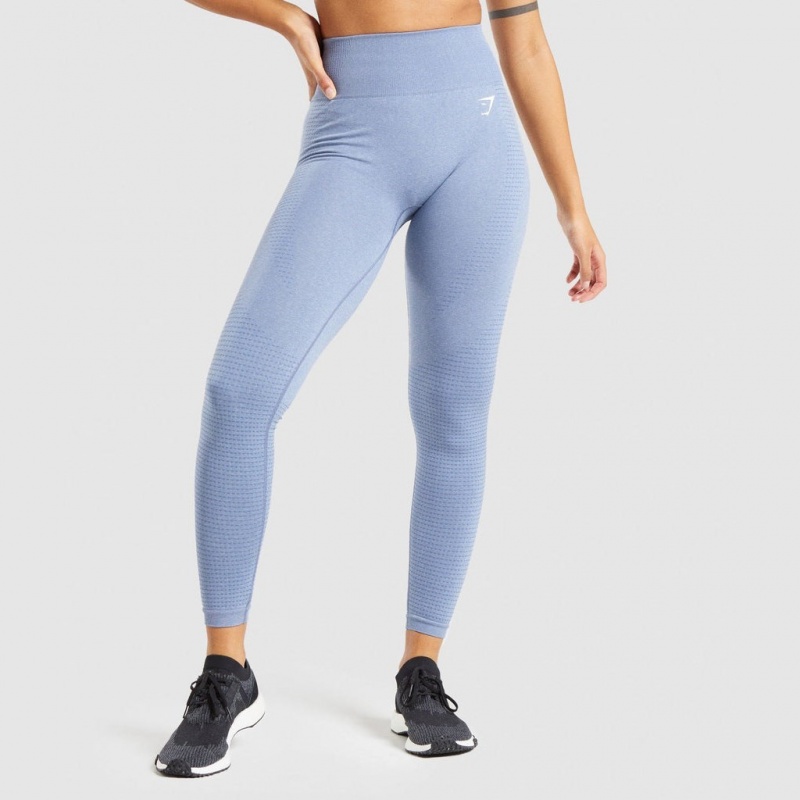 Κολαν Gymshark Vital Seamless 2.0 μπλε | 704HULQZV