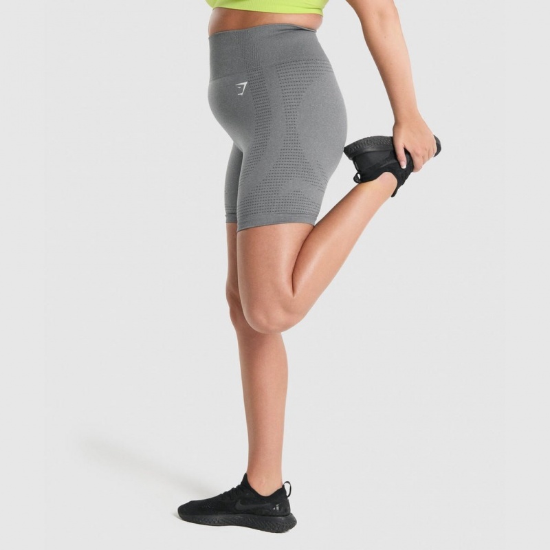Σορτσ Gymshark Vital Seamless 2.0 γκρι | 741QXSHED