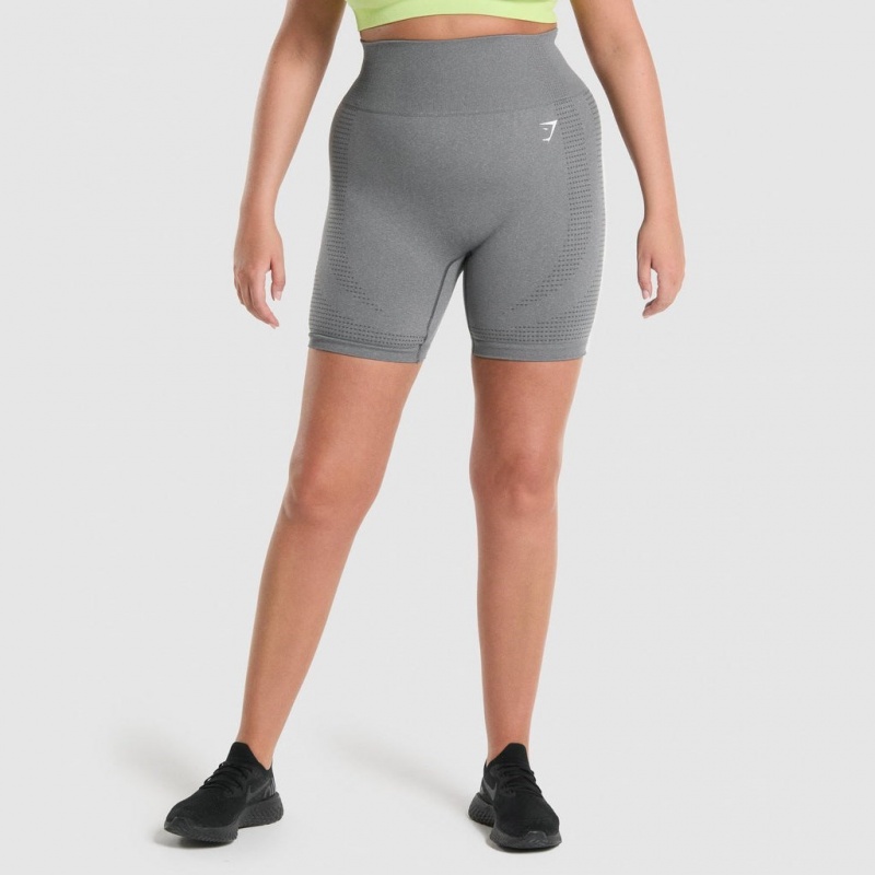 Σορτσ Gymshark Vital Seamless 2.0 γκρι | 741QXSHED