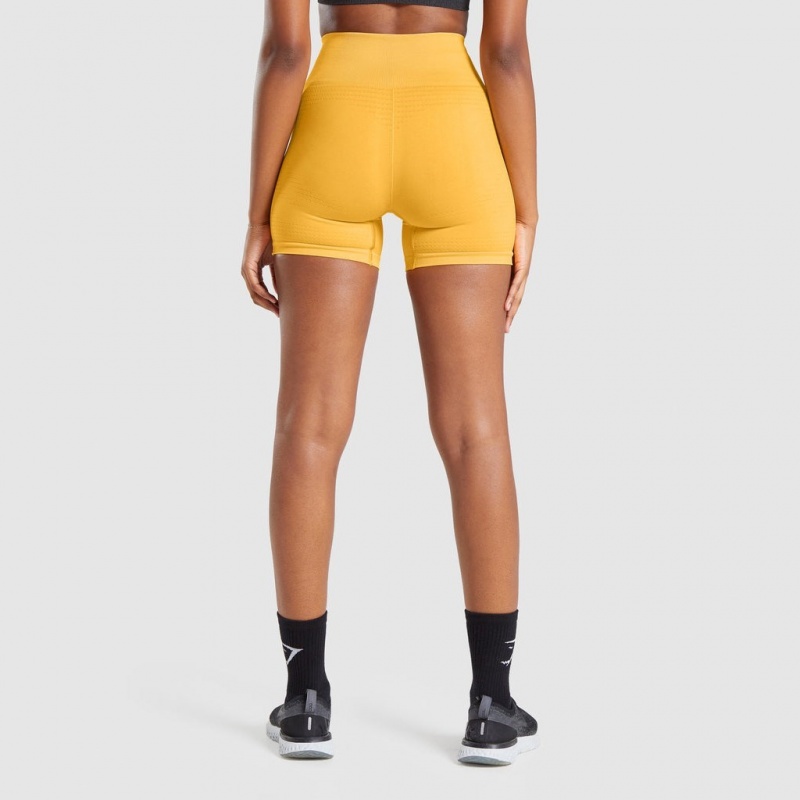 Σορτσ Gymshark Vital Seamless 2.0 κίτρινα | 829SUYGBE