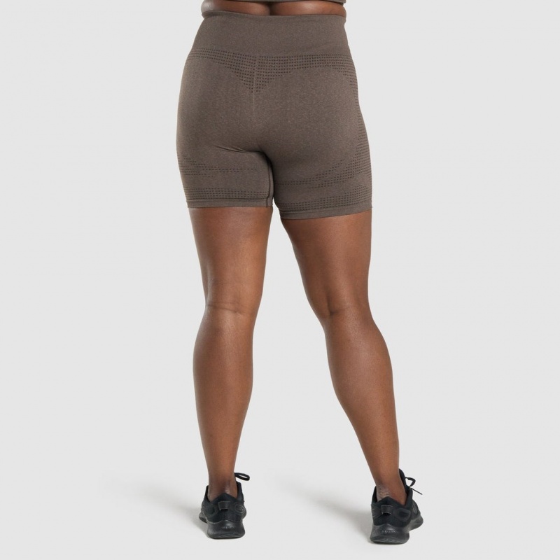 Σορτσ Gymshark Vital Seamless 2.0 καφε | 895MGSOYR