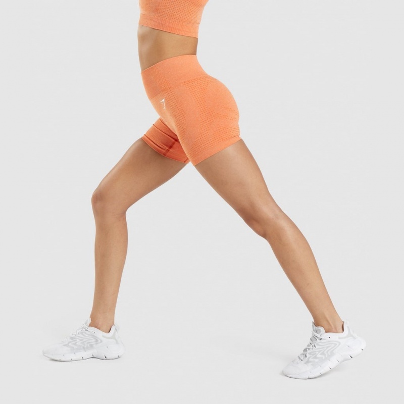 Σορτσ Gymshark Vital Seamless 2.0 βερίκοκο πορτοκαλι | 023OXFVDZ