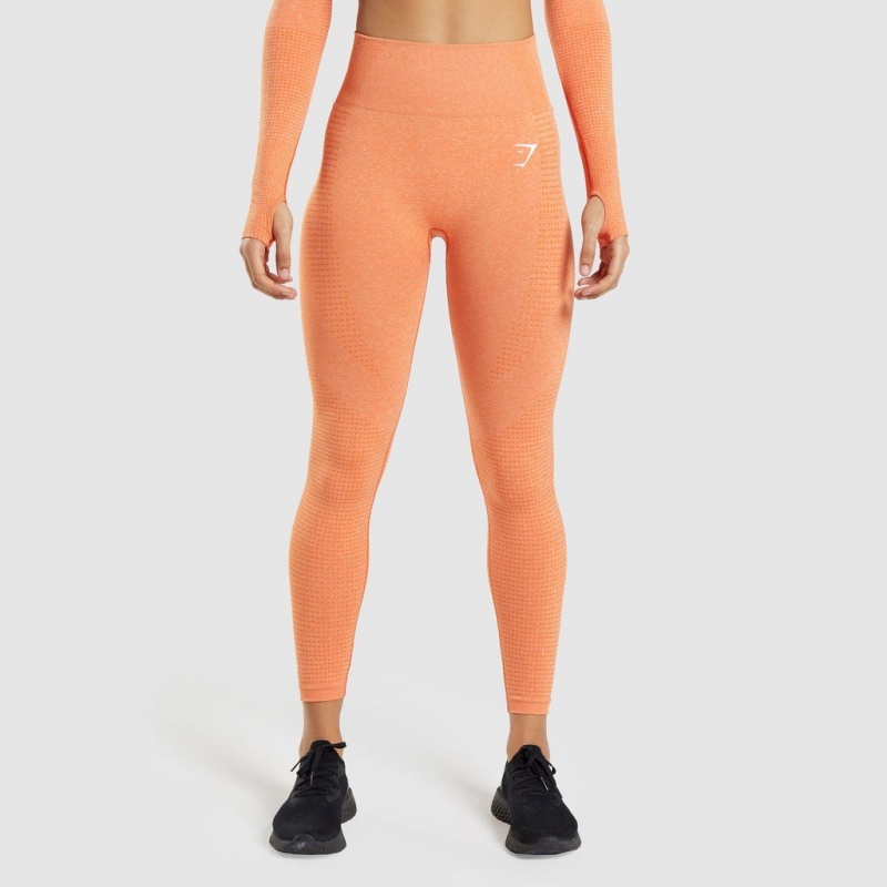 Κολαν Gymshark Vital Seamless 2.0 βερίκοκο πορτοκαλι | 721KZRGTE