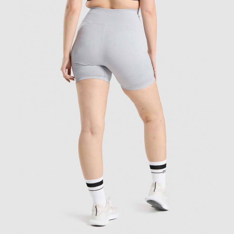 Σορτσ Gymshark Vital Seamless 2.0 ανοιχτο γκρι | 796UFKBOE