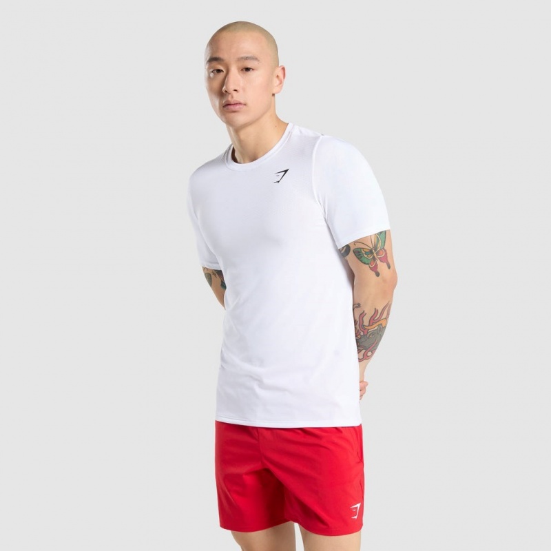 μπλουζακια Gymshark Vital ασπρα | 296JOTBKL