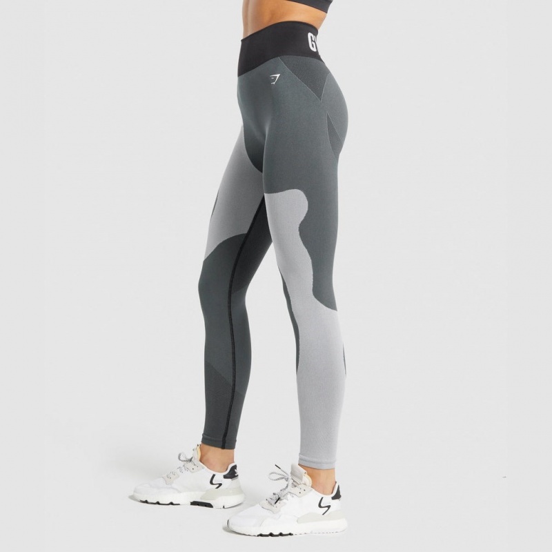 Κολαν Gymshark WTFlex Seamless High Waisted Wavy | 617MLGBYP
