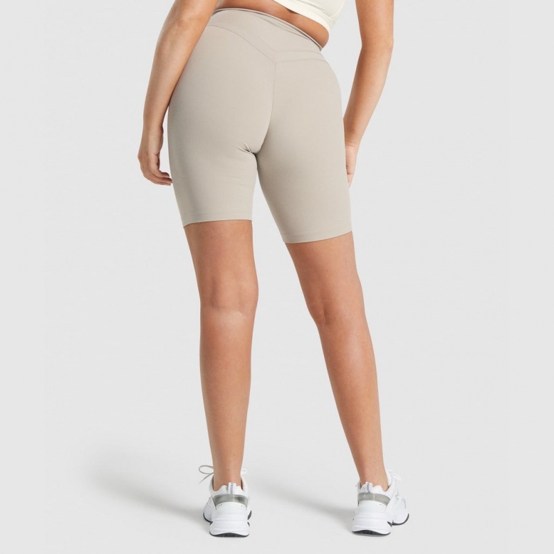 Σορτσ Gymshark Whitney Cycling Mink | 759RWNSFY