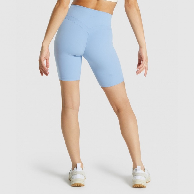 Σορτσ Gymshark Whitney Cycling μπλε | 017RGWALK