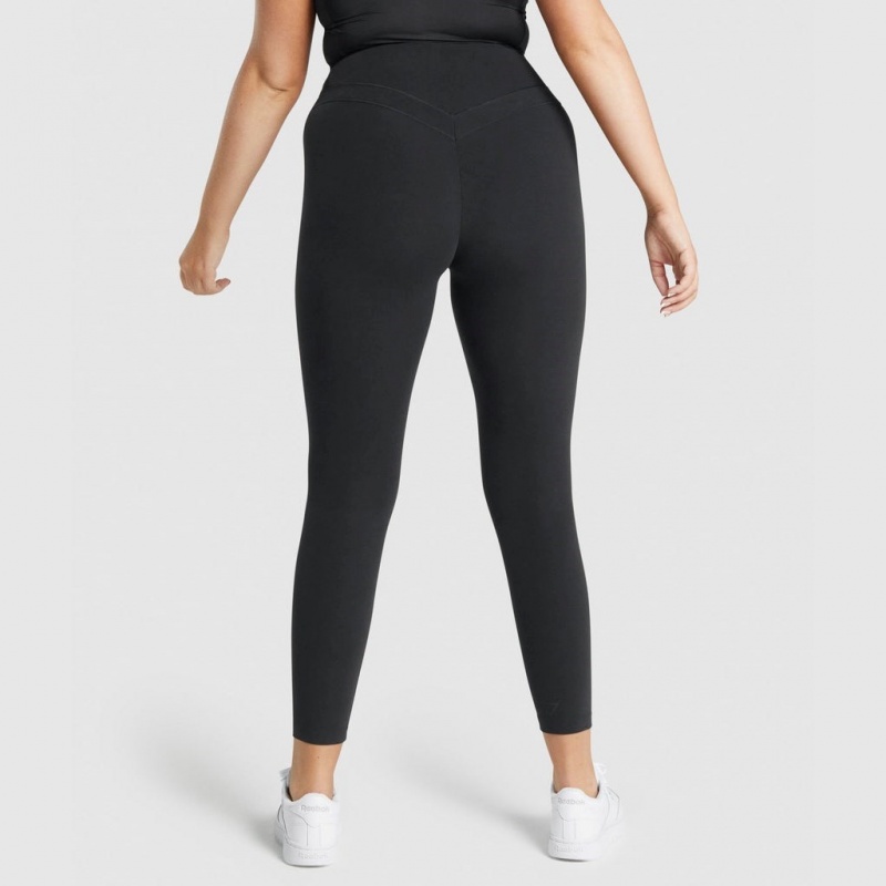 Κολαν Gymshark Whitney High Rise μαυρα | 298ARKUMW