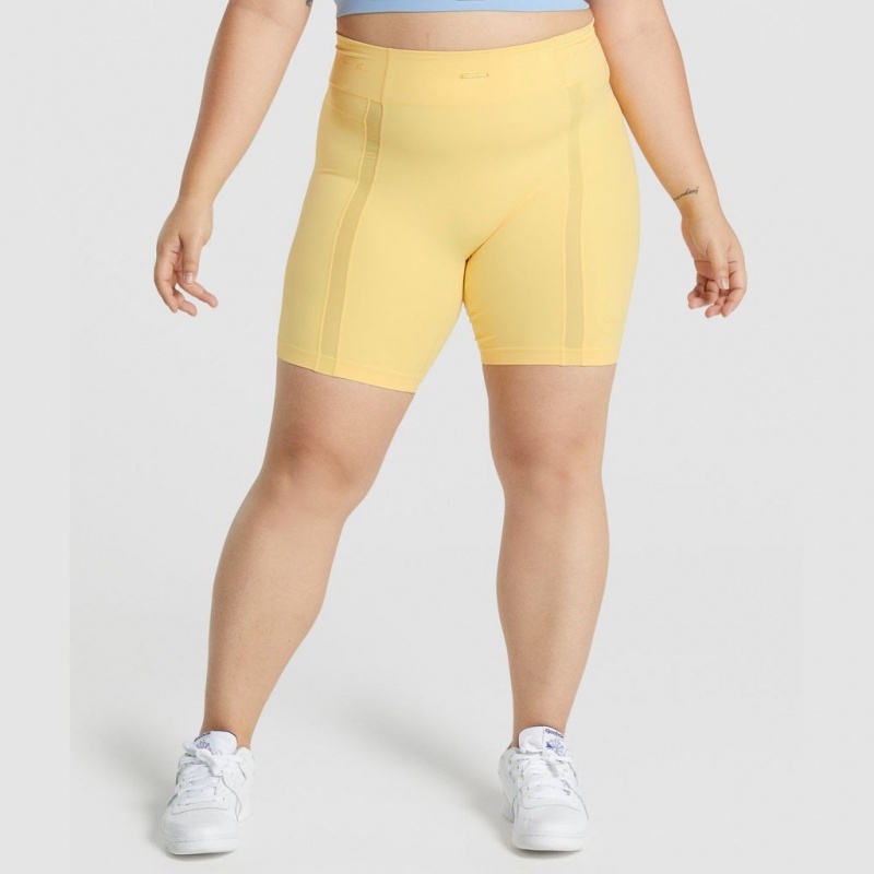 Σορτσ Gymshark Whitney Mesh Pollen | 391QSZUXG