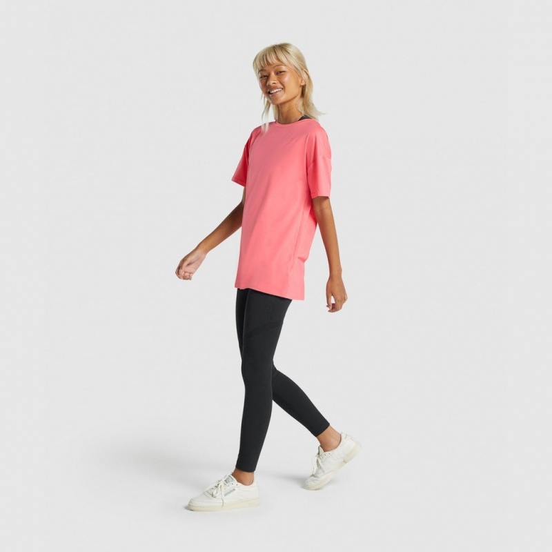 Κολαν Gymshark Whitney Mesh μαυρα | 824DKZLPB