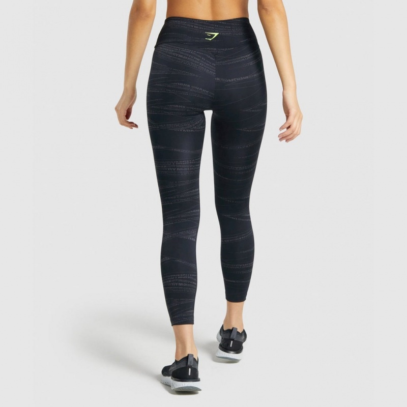 Κολαν Gymshark Zone σταμπεσ μαυρα γκρι | 275ILSORG