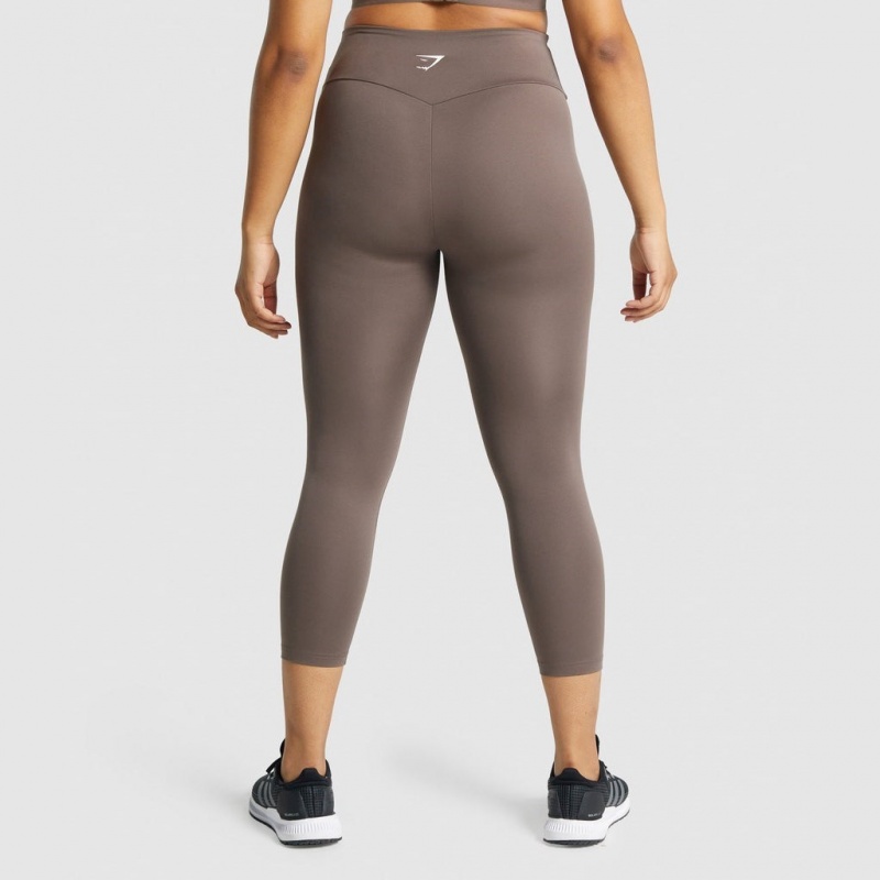 Κολαν Gymshark Αθλητικά 7/8 καφε | 538AWCMVR