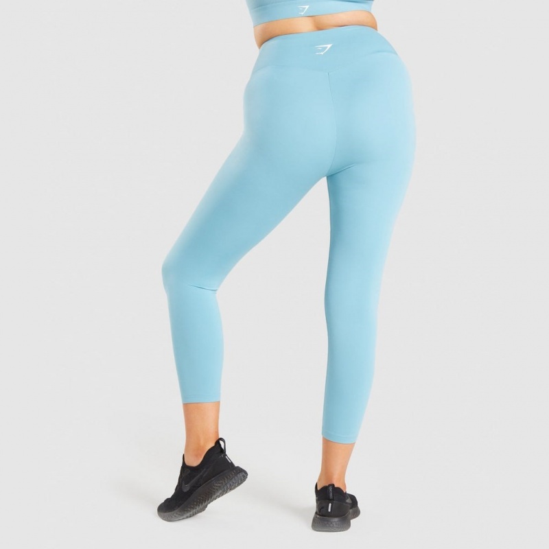 Κολαν Gymshark Αθλητικά 7/8 ανοιχτο μπλε | 472QBXIES
