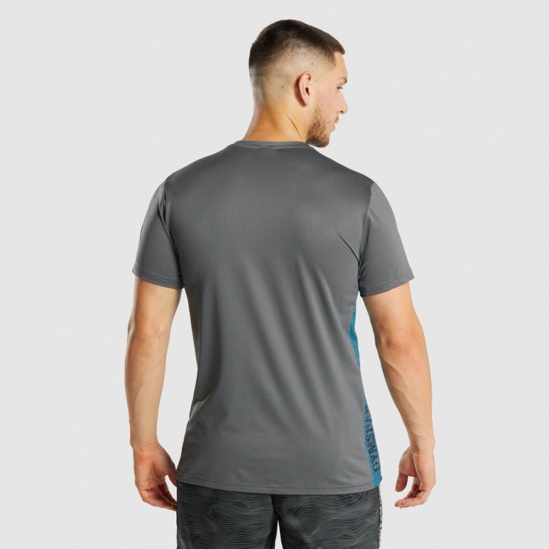 μπλουζακια Gymshark Αθλητικά Charcoal | 085AWXGJS