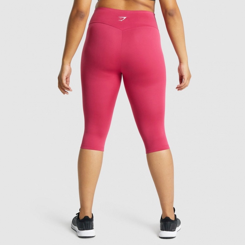 Κολαν Gymshark Αθλητικά Cropped ροζ | 564DSZTAW