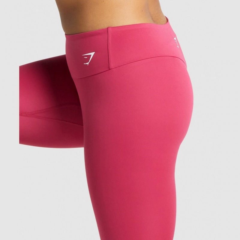 Κολαν Gymshark Αθλητικά Cropped ροζ | 564DSZTAW