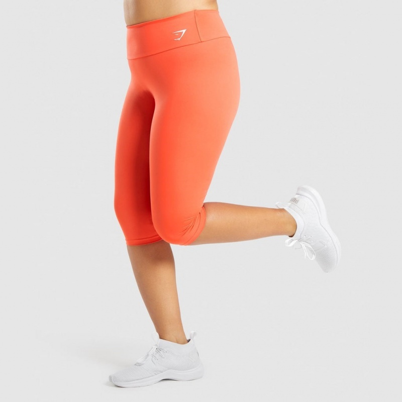 Κολαν Gymshark Αθλητικά Cropped πορτοκαλι | 827GVARLQ