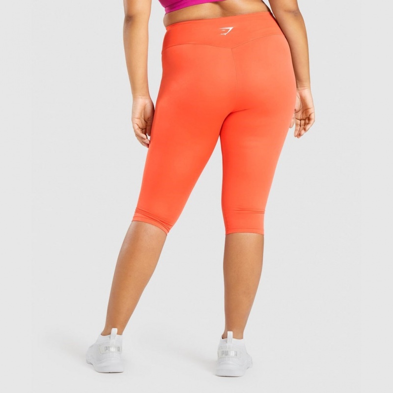 Κολαν Gymshark Αθλητικά Cropped πορτοκαλι | 827GVARLQ
