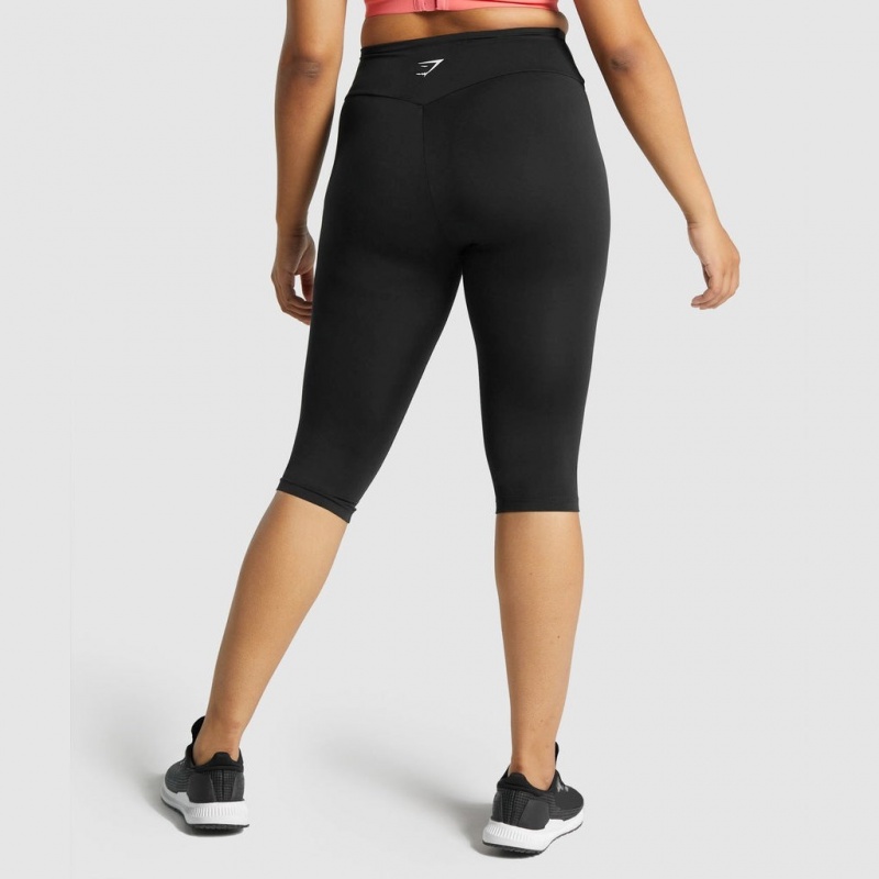 Κολαν Gymshark Αθλητικά Cropped μαυρα | 831HRUBIM