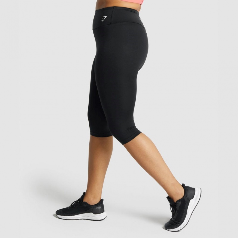 Κολαν Gymshark Αθλητικά Cropped μαυρα | 831HRUBIM