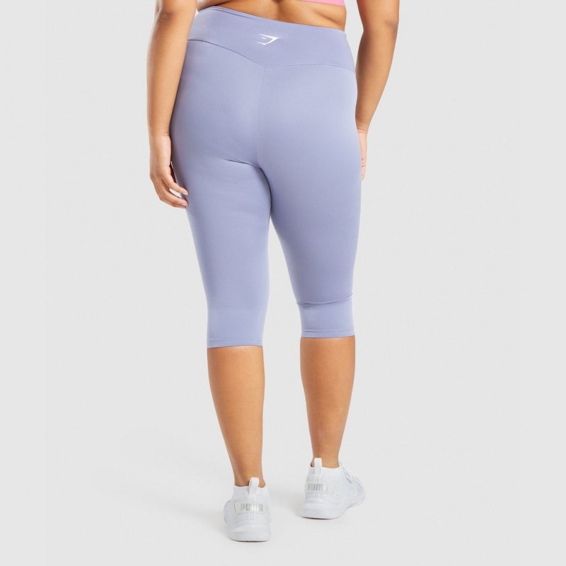 Κολαν Gymshark Αθλητικά Cropped ανοιχτο μπλε | 602TNWCJL
