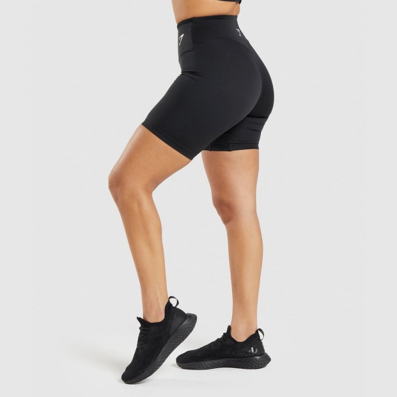 Σορτσ Gymshark Αθλητικά Cycling μαυρα | 078RUWHYE
