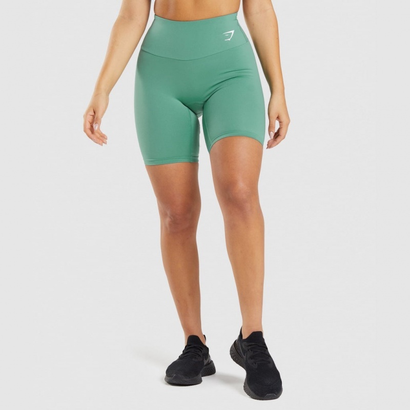 Σορτσ Gymshark Αθλητικά Cycling πρασινο | 420DNUHVI