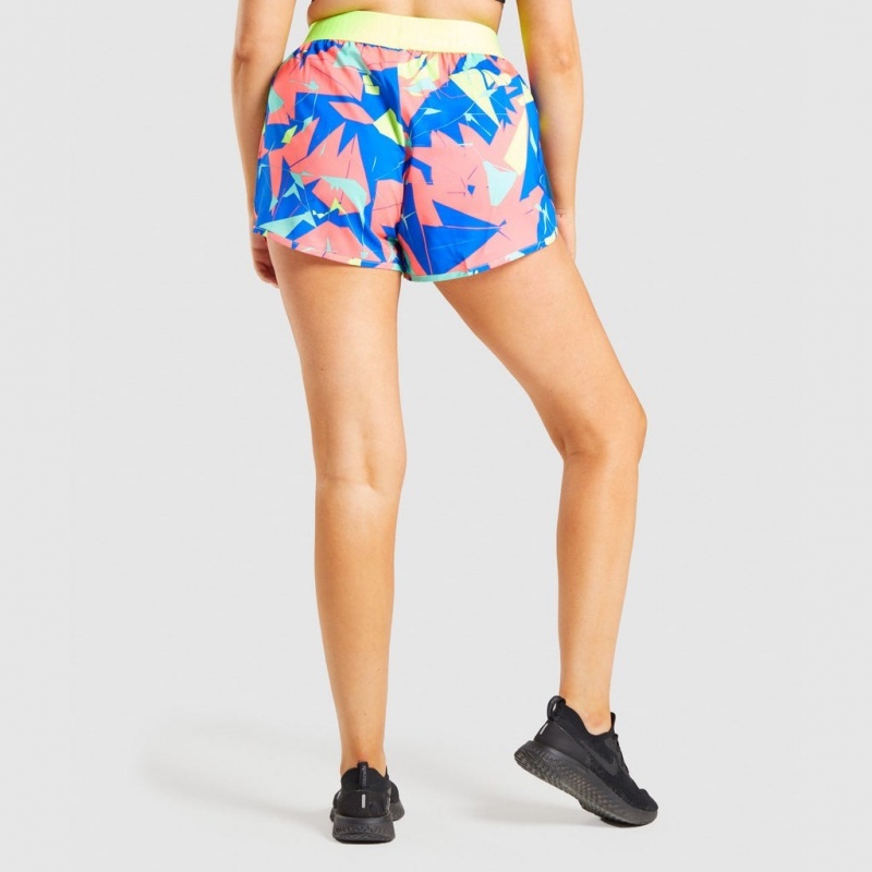 Σορτσ Gymshark Αθλητικά Loose Fit Print | 571ILSHFQ