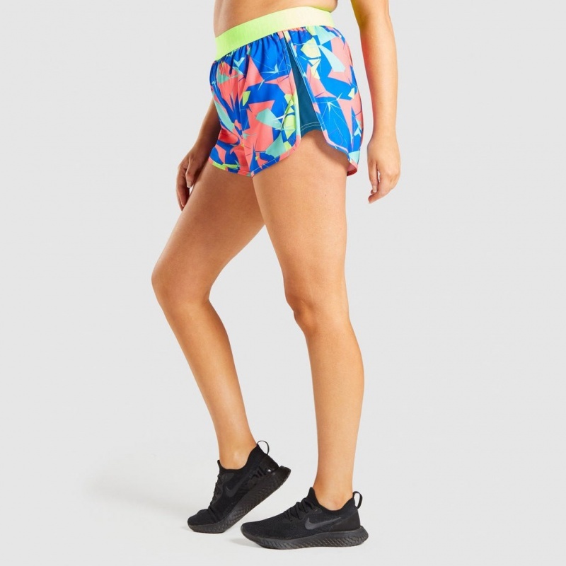 Σορτσ Gymshark Αθλητικά Loose Fit Print | 571ILSHFQ