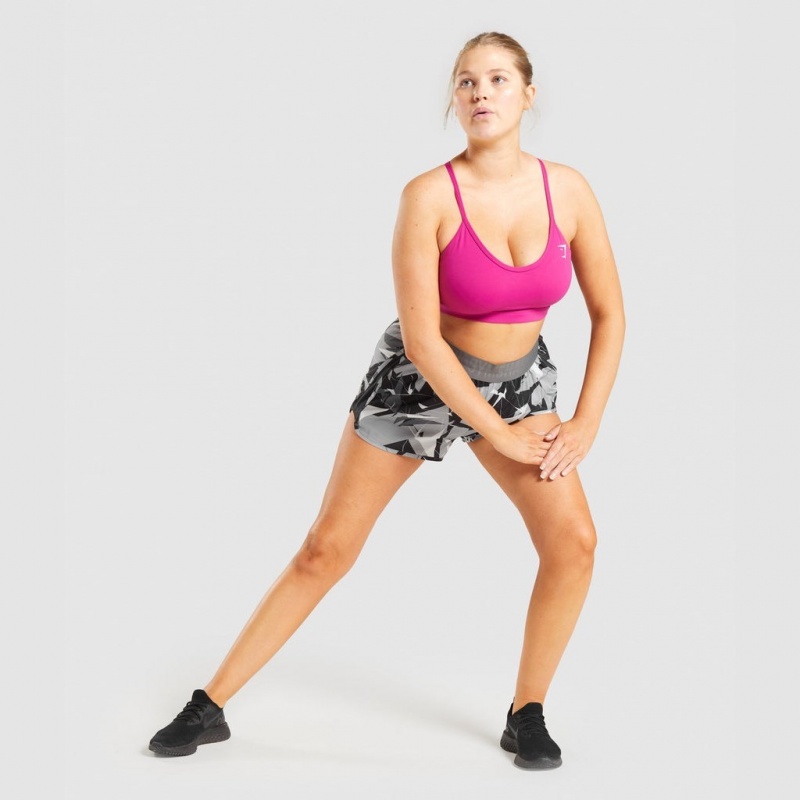 Σορτσ Gymshark Αθλητικά Loose Fit μαυρα | 684SKAQDF