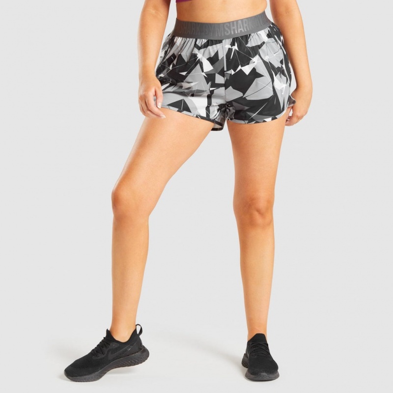 Σορτσ Gymshark Αθλητικά Loose Fit μαυρα | 684SKAQDF