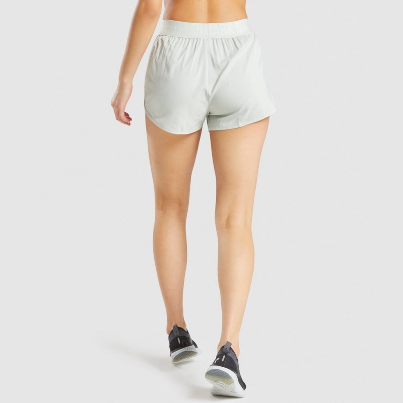 Σορτσ Gymshark Αθλητικά Loose Fit ανοιχτο πρασινο | 437FSLDHJ