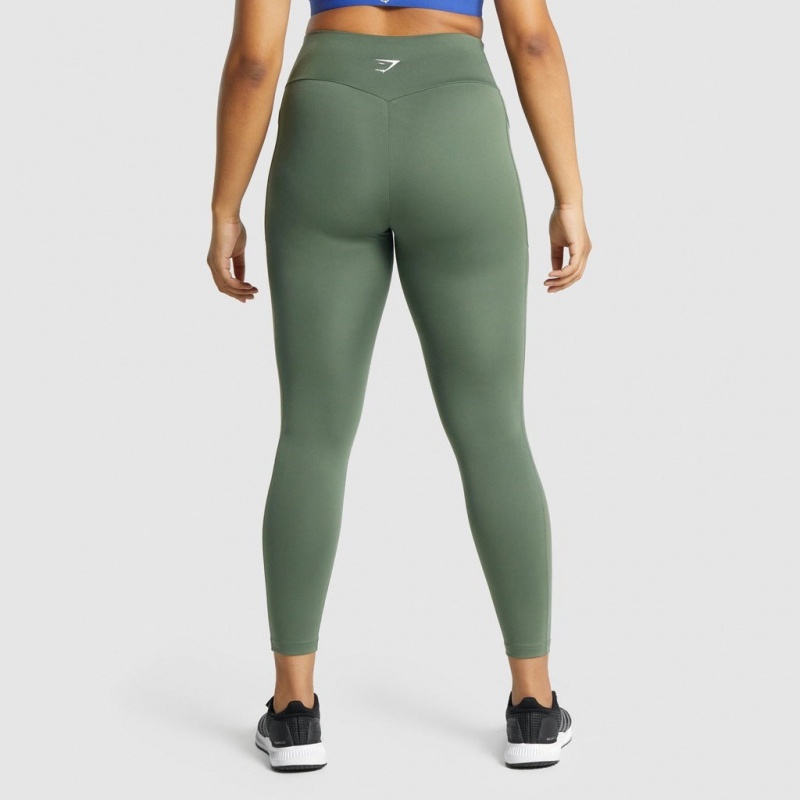 Κολαν Gymshark Αθλητικά Mesh Pocket πρασινο | 256HURLND
