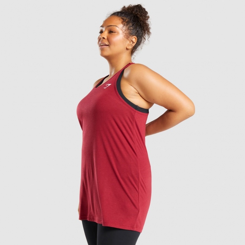 Γιλεκο Gymshark Αθλητικά Oversized μπορντο | 469OKEPGQ