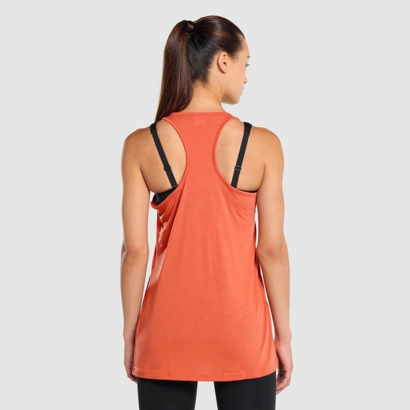 Γιλεκο Gymshark Αθλητικά Oversized πορτοκαλι | 951IXYPOT