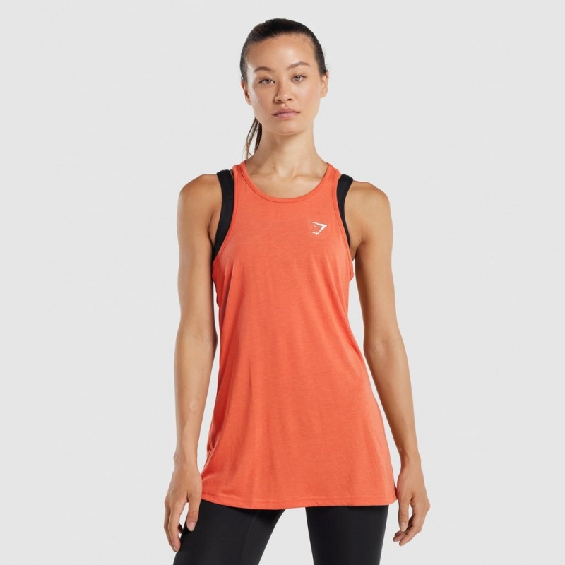 Γιλεκο Gymshark Αθλητικά Oversized πορτοκαλι | 951IXYPOT