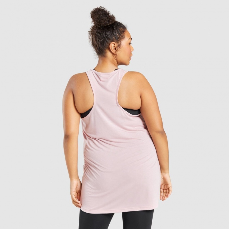 Γιλεκο Gymshark Αθλητικά Oversized ανοιχτο ροζ | 243EOUAGX