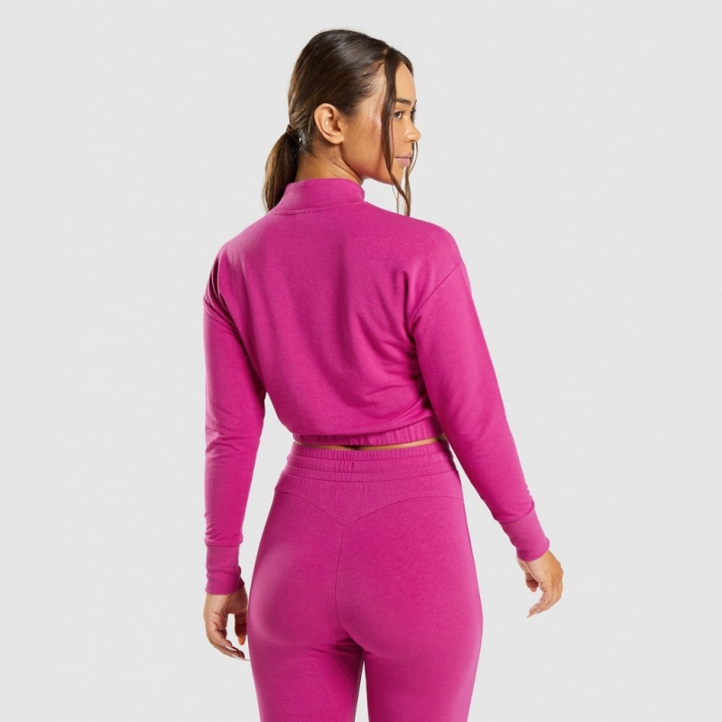 Φουτερ Gymshark Αθλητικά Pippa ροζ | 586ZLQSBT