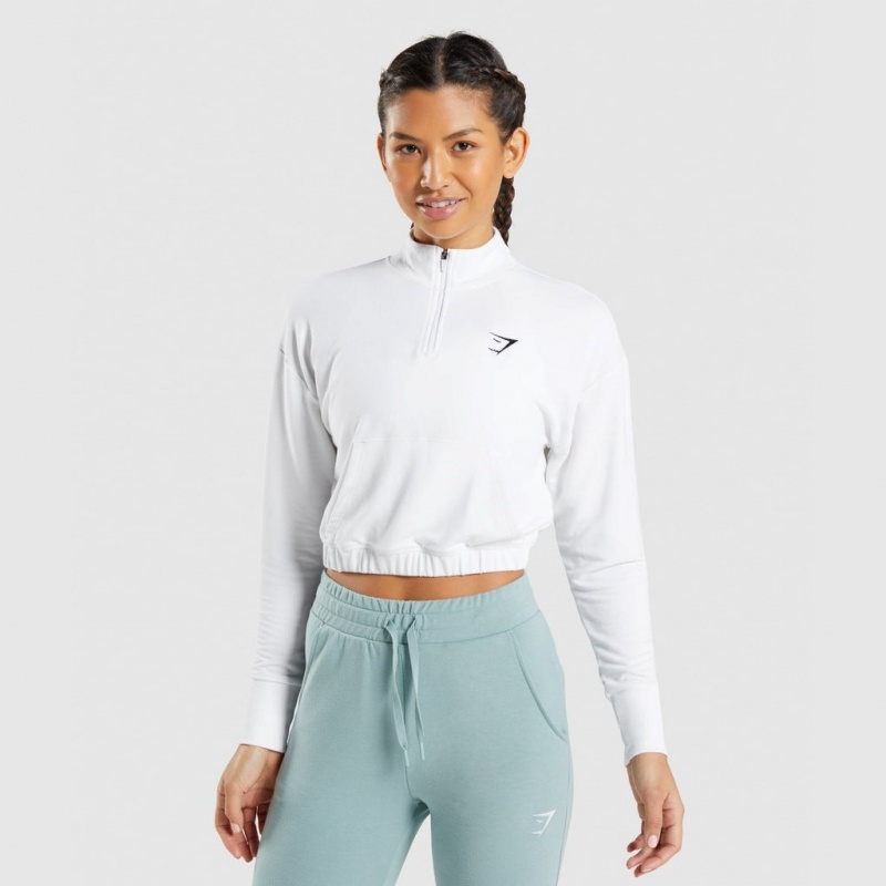 Φουτερ Gymshark Αθλητικά Pippa ασπρα | 762SHUEIZ