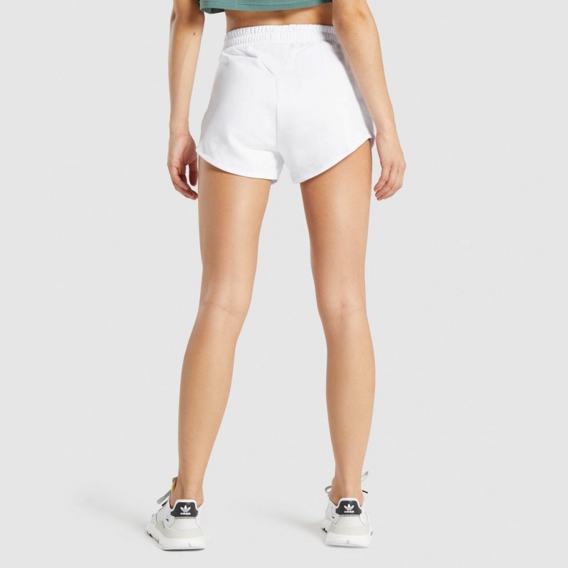 Σορτσ Gymshark Αθλητικά Sweat ασπρα | 360VFJBCZ