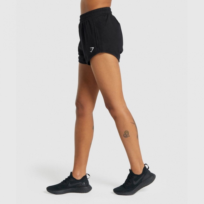 Σορτσ Gymshark Αθλητικά Sweat μαυρα | 513SNDPKJ